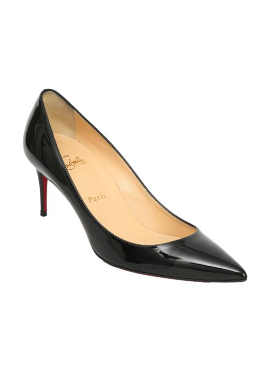 Christian Louboutin EU 39 Patent Peep Toe Heels