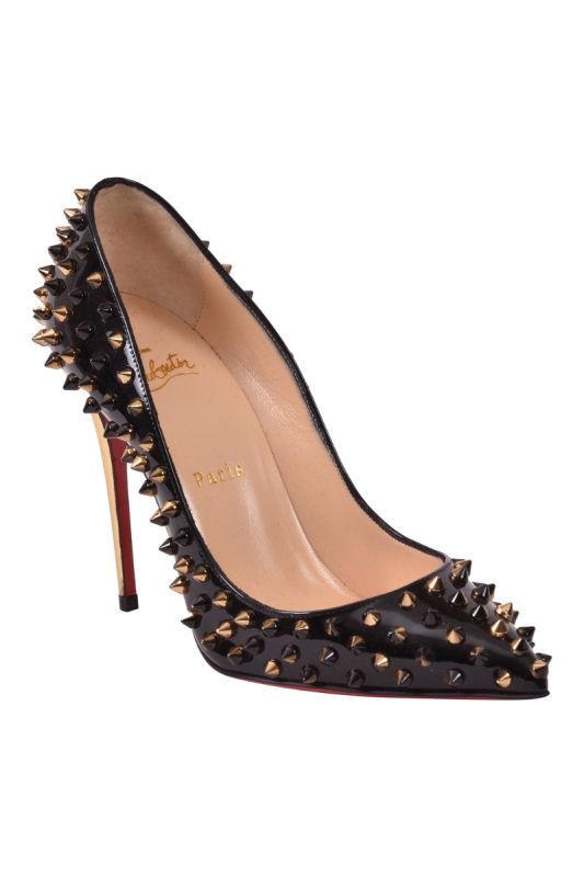 Christian Louboutin Follies Spikes Pointed Heels