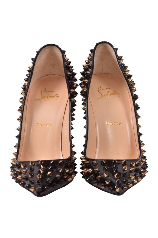 Christian Louboutin Follies Spikes Pointed Heels