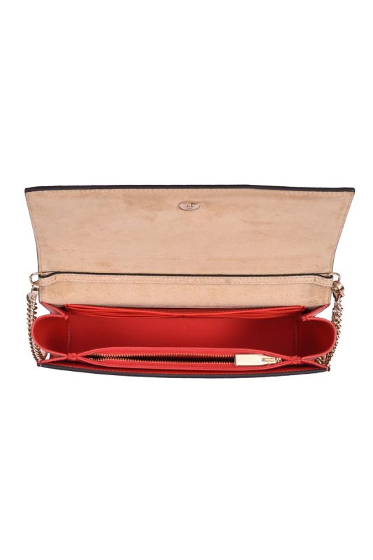 Christian Louboutin Paloma Golden Spikes Clutch Chain Bag