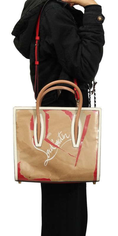 Christian Louboutin Paloma Leather Satchel Bag