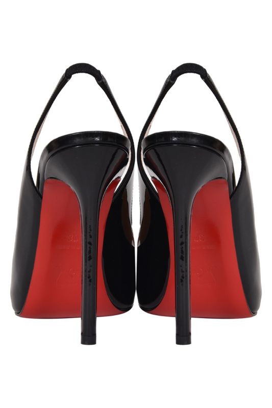 Christian Louboutin Peep Toe Slingbacks