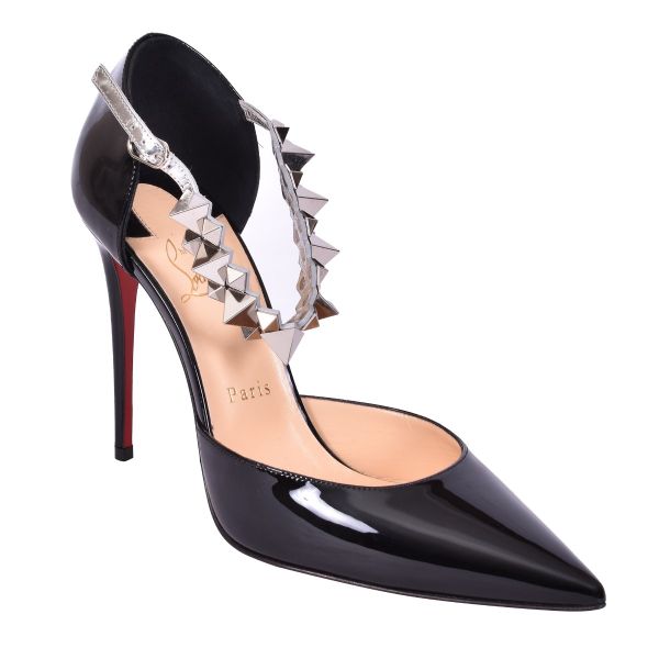 CHRISTIAN LOUBOUTIN PLANET AVA SPIKE PUMPS