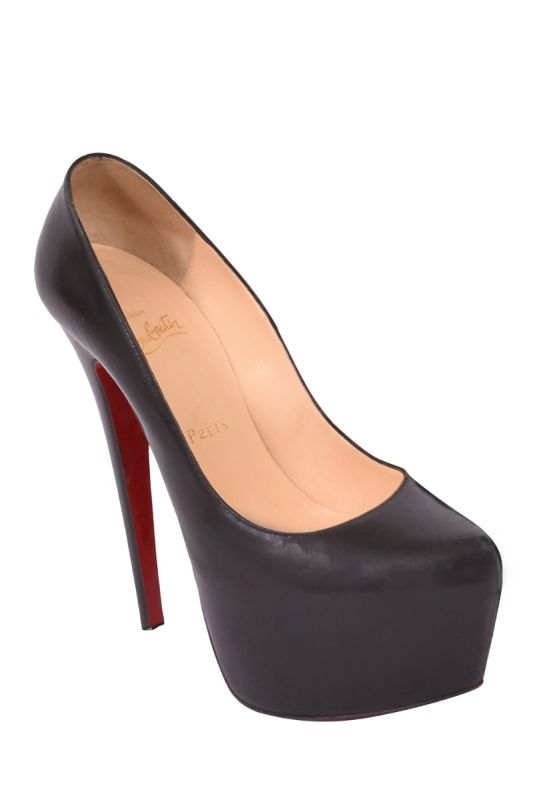 Christian Louboutin Pointed Toe Platform Pumps