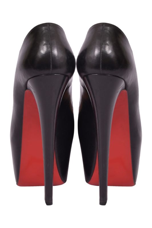Christian Louboutin Pointed Toe Platform Pumps
