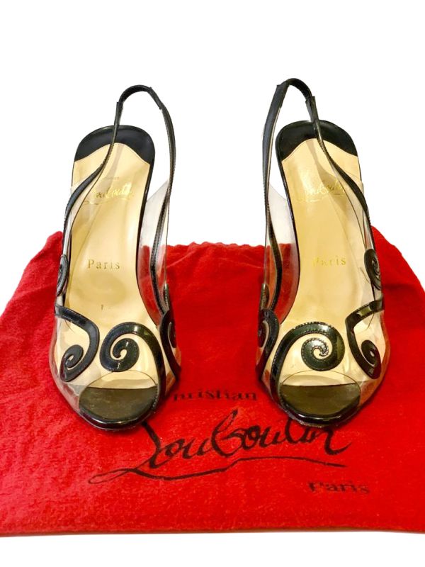 CHRISTIAN LOUBOUTIN PVC PUMPS