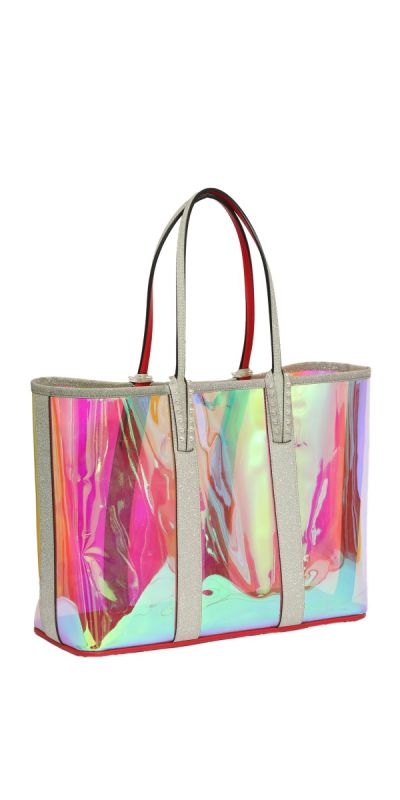 Christian Louboutin PVC Spikes East West Cabata Tote