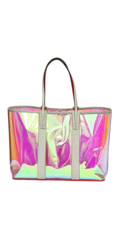 Christian Louboutin PVC Spikes East West Cabata Tote