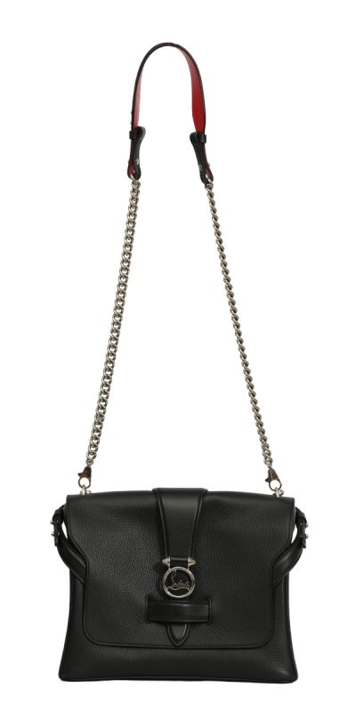 Christian Louboutin Rubylou Black Leather Bag