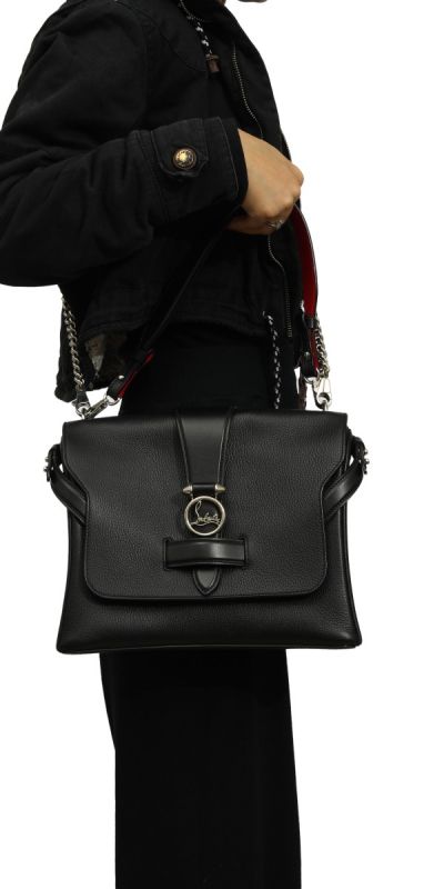 Christian Louboutin Rubylou Black Leather Bag