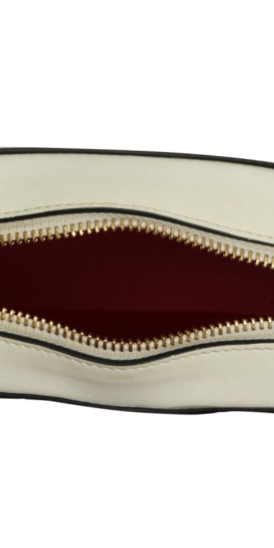 Christian Louboutin Rubylou White Logo Crossbody Bag