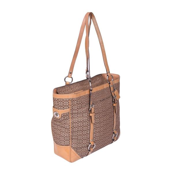 COACH AVA SIGNATURE TOTE BAG