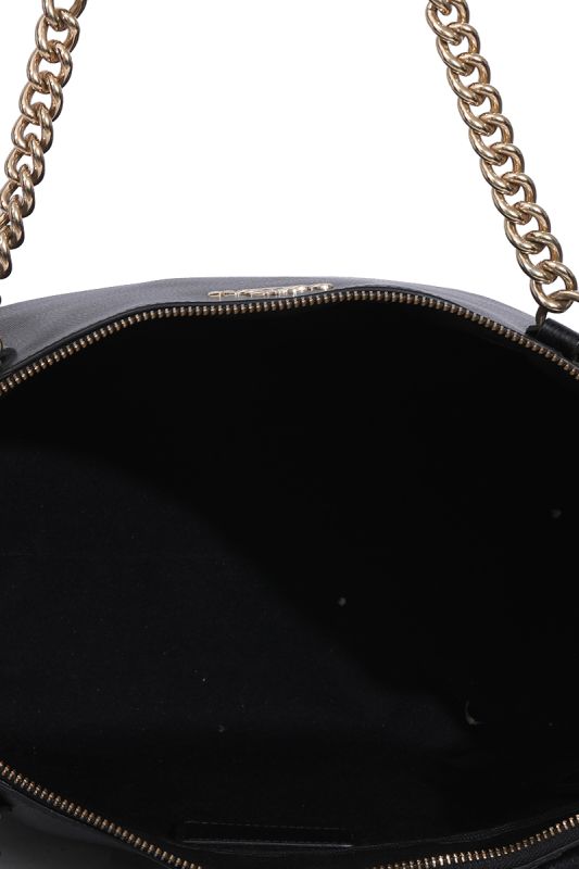 COACH CAMMIE CHAIN TOTE BAG IN BLACK
