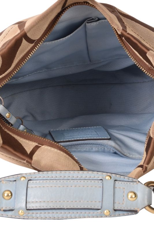 Coach Carly Signature Hobo Bag