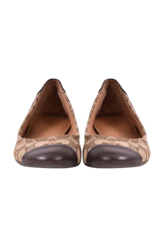 Coach Chelsea Signature Ballet Flats