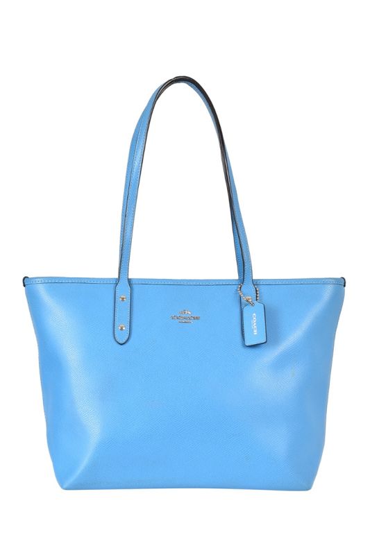 COACH CITY NEW ZIP AZURE TOTE BAG