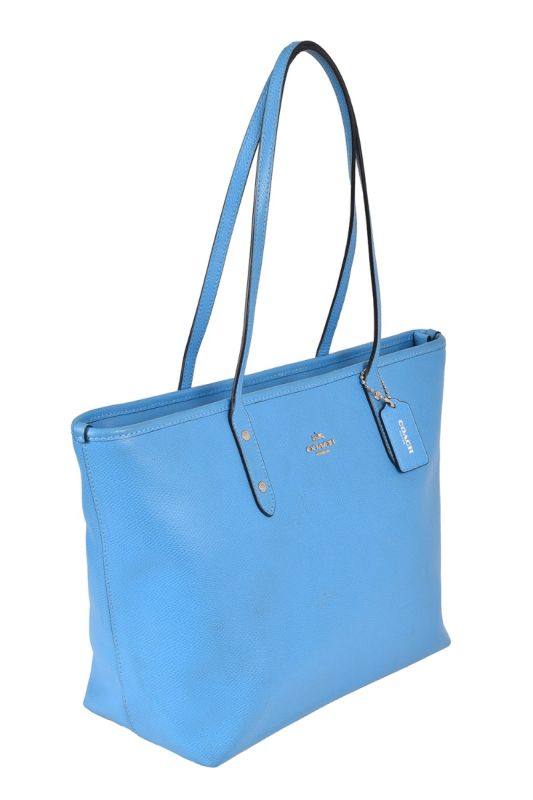 COACH CITY NEW ZIP AZURE TOTE BAG