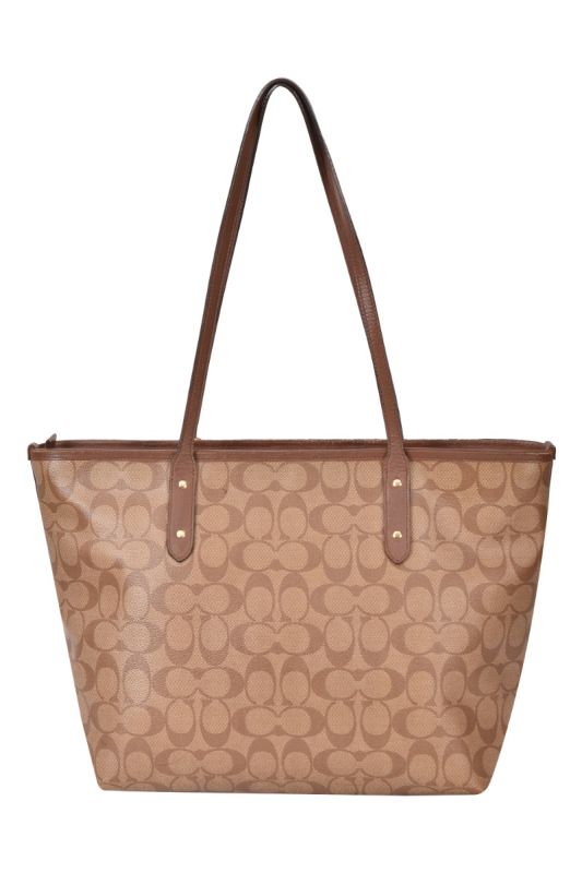Coach City Signature Tote Bag