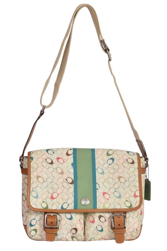 Coach Coated Fabric Multicolor Messenger Bag