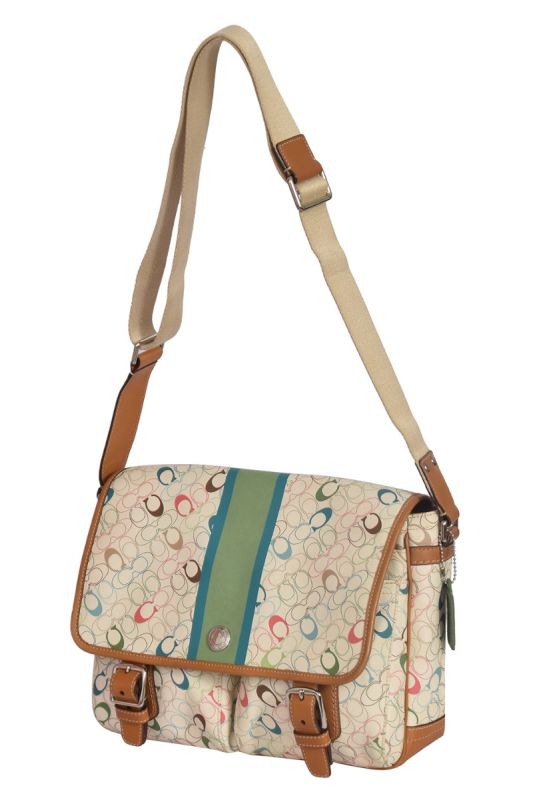 Coach Coated Fabric Multicolor Messenger Bag