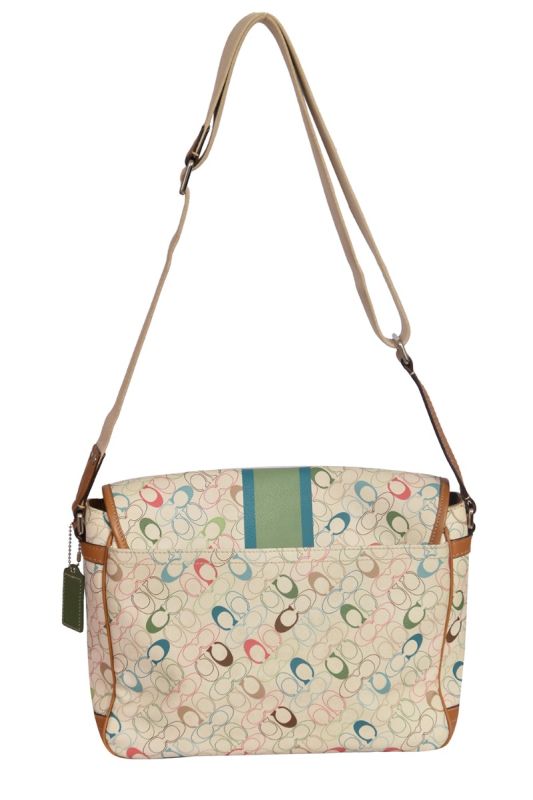 Coach Coated Fabric Multicolor Messenger Bag