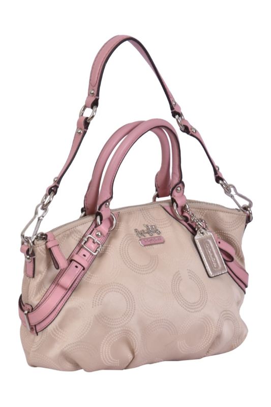 Coach Dotted OP Art Sophia Satchel Bag