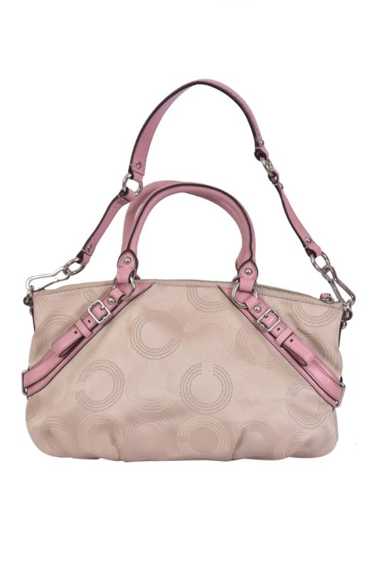 Coach Dotted OP Art Sophia Satchel Bag