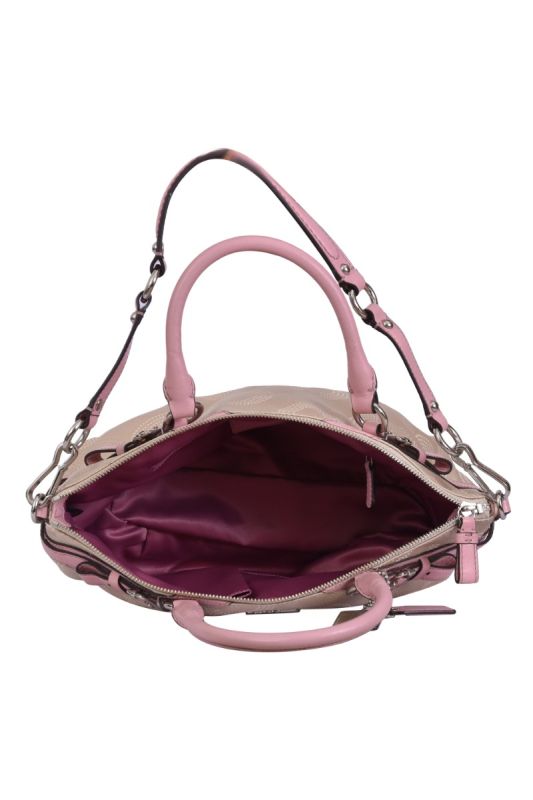 Coach Dotted OP Art Sophia Satchel Bag
