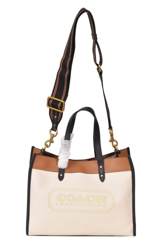 Coach Field Signature Colorblock Tote Bag