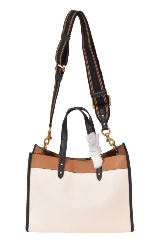 Coach Field Signature Colorblock Tote Bag