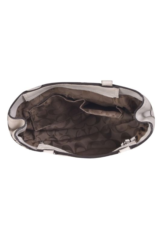 Coach Hampton Pebbled Shoulder Bag