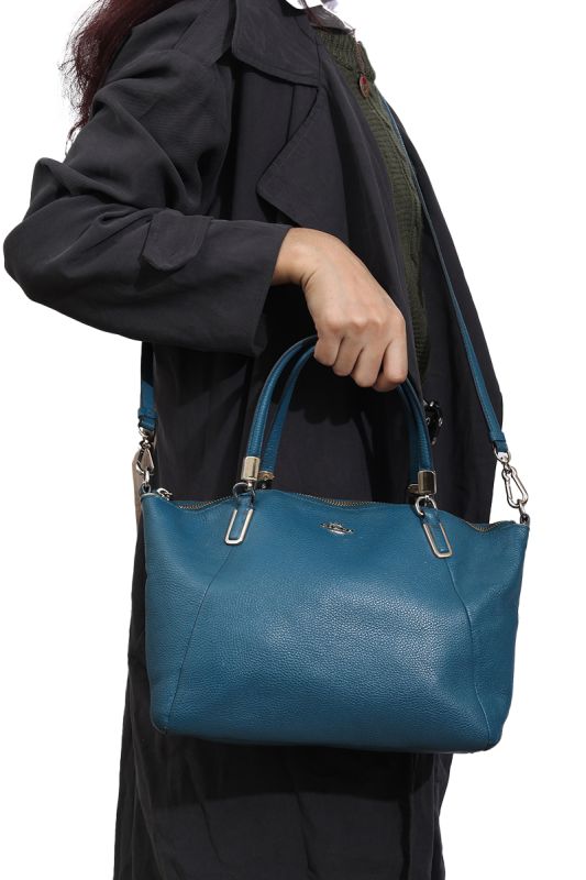 Coach Kelsey Blue Handbag 