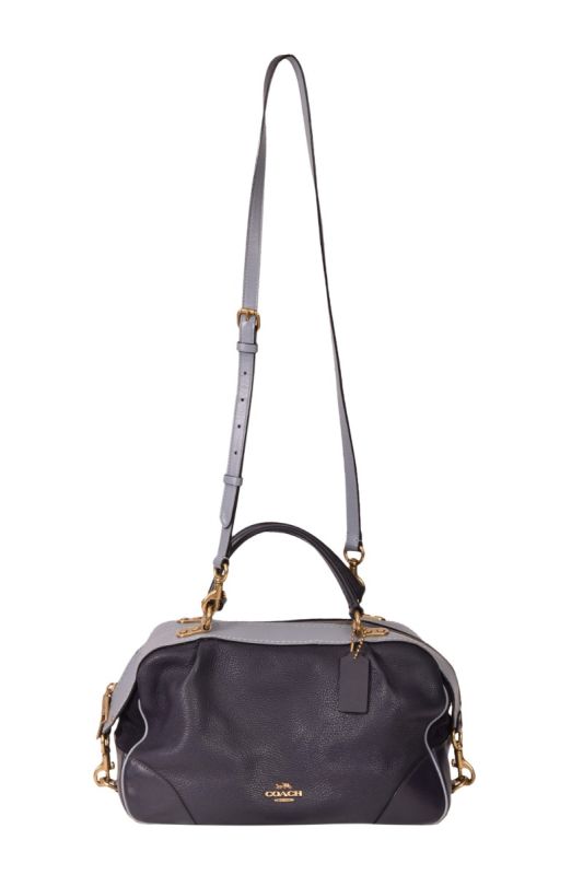 Coach Lane Color Block Satchel Shoulder Bag