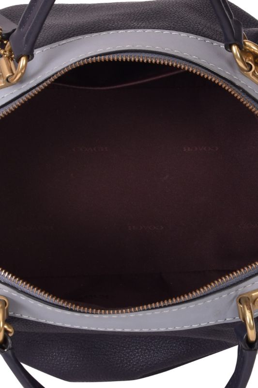 Coach Lane Color Block Satchel Shoulder Bag