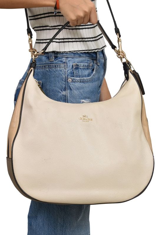 Coach Luna Grained Shoulder Bag