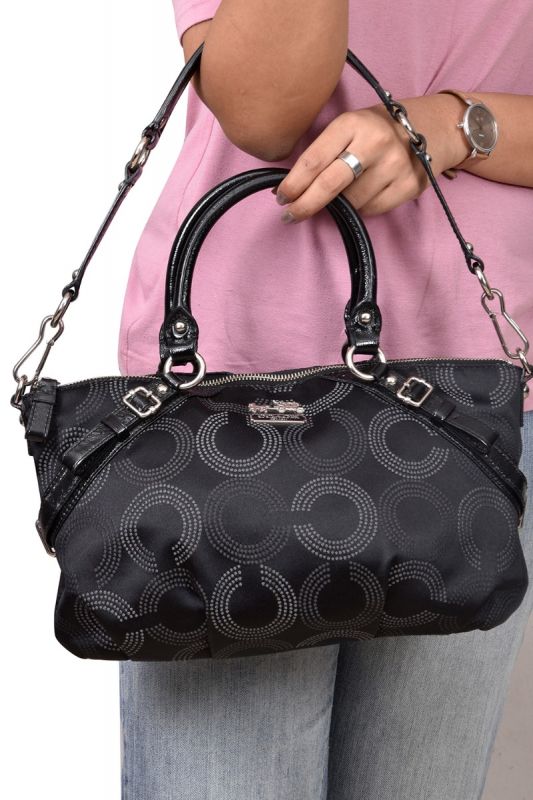 Coach Madison Dot Art Sophia Satchel Bag