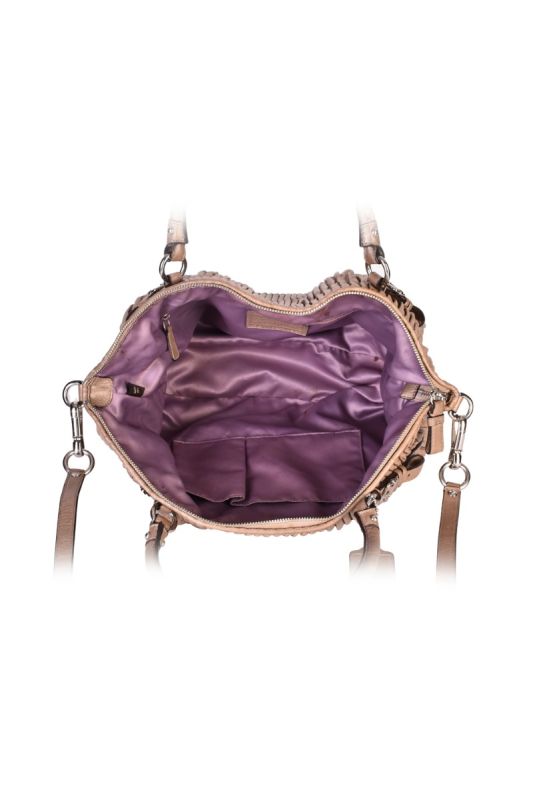 COACH MADISON GATHERED LEATHER SOPHIA SATCHEL BAG