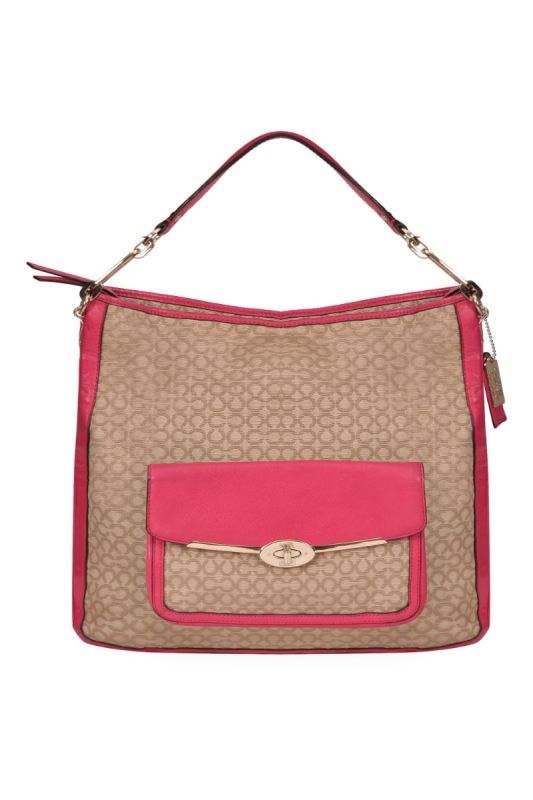 Coach Madison Signature Tote Bag