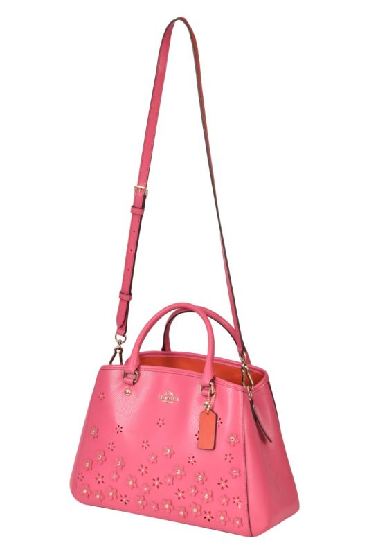 Coach Margot Carryall Floral Applique Tote Bag