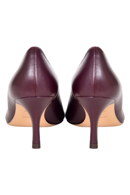 Coach Maroon Alyce Pumps