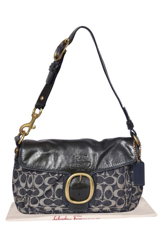Coach Monogram Bleeker Shoulder Bag