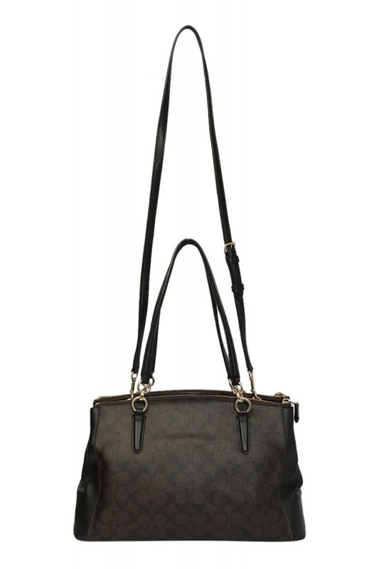 Coach Monogram Christie Caryall Satchel Bag