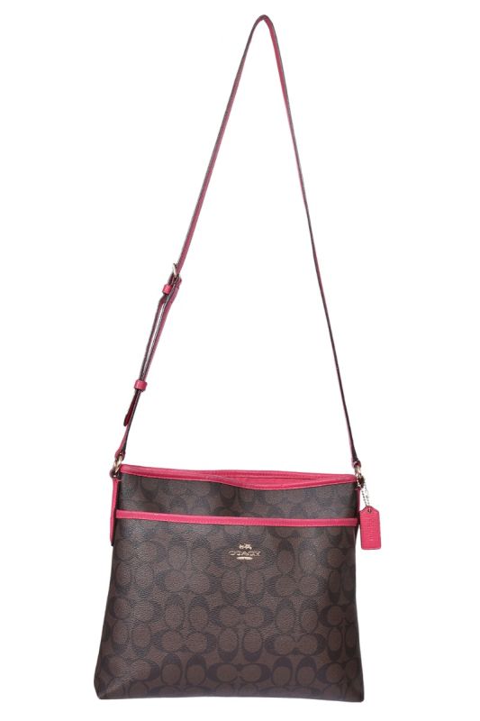 Coach Monogram East West Crossbody Bag