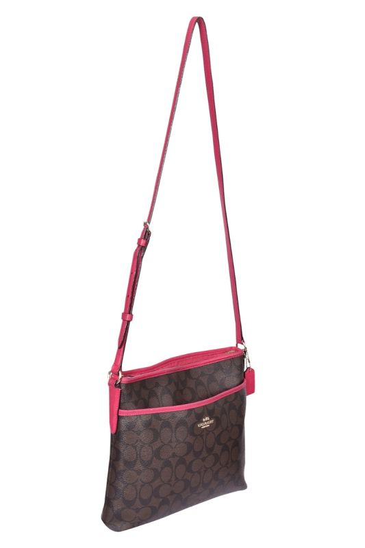Coach Monogram East West Crossbody Bag