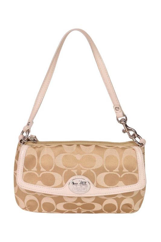 Coach Monogram Wristlet