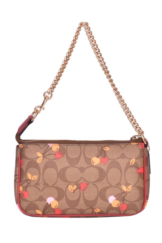 Coach Nolita 19 In Signature CanvasWristlet Bag