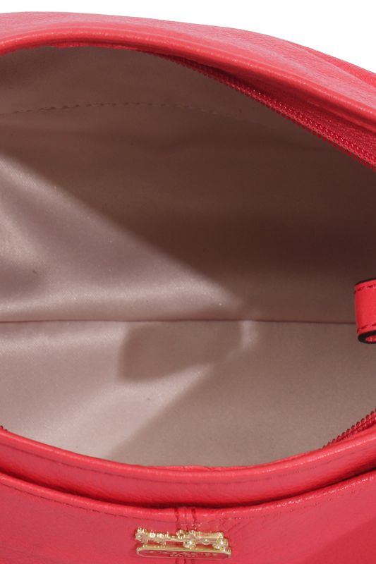 Coach Coral Leather Shoulder Bag