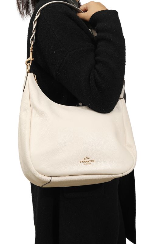 Coach Pebbled Shoulder Bag