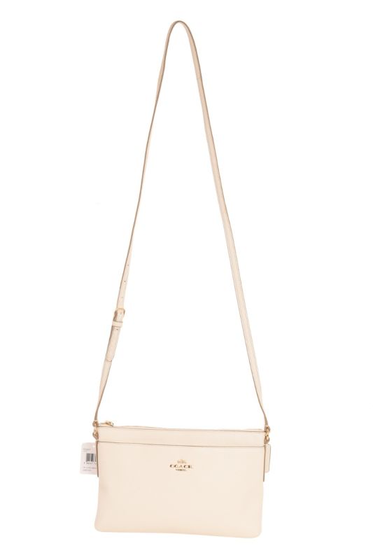 COACH POLISHED PEBBLE JOURNAL CROSSBODY BAG