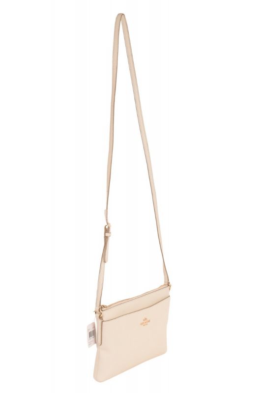 COACH POLISHED PEBBLE JOURNAL CROSSBODY BAG